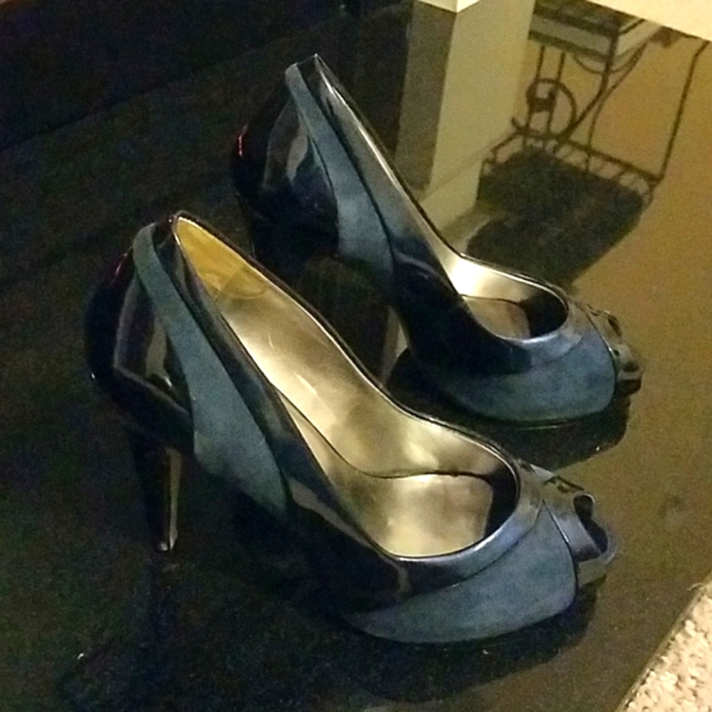 Nine West Open Toe High Heels